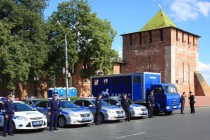 Автомобили спецроты и коновоз