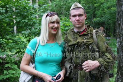 Военно-историческая реконструкция Горьковчане, первый бой 41-го прошла в Нижнем Новгороде