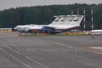 Самолеты Ил-76 Внутренних войск МВД России