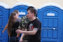 Полиция проводит задержания нарушителей общественногопорядка