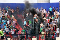 Беспорядки во время футбольного матча Волга – Локомотив