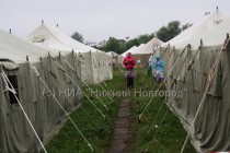 Палаточный город в Дивеево принял 1,5 тысячи паломников