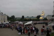 Божественная литургия на Соборной площади