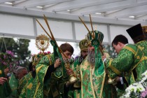 Божественная литургия на Соборной площади
