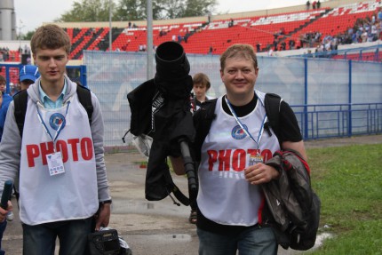 Футбольный матч Волга – Зенит прошел в Нижнем Новгороде
