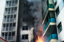 Пожарные за работой