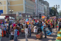 Парад детских колясок прошел в Нижнем Новгороде