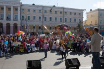 Парад детских колясок прошел в Нижнем Новгороде