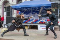 Фестиваль Красивый берег против стройки на Нижневолжской набережной