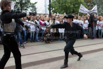 Фестиваль Красивый берег против стройки на Нижневолжской набережной