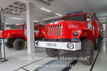 Открытие здания пожарного депо 6-ой пожарной части в Нижнем Новгороде