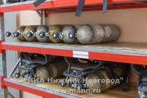 Открытие здания пожарного депо 6-ой пожарной части в Нижнем Новгороде