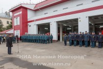 Открытие здания пожарного депо 6-ой пожарной части в Нижнем Новгороде
