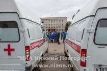 Станция скорой медицинской помощи Нижнего Новгорода получила 28 новых автомобилей