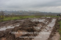 Местами по объездной дороге деревни Кузнечиха можно проехать только на внедорожнике
