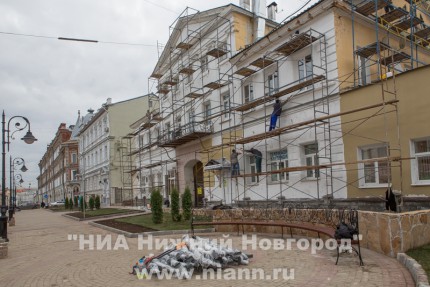 Выездное совещание главы администрации Нижнего Новгорода Олега Кондрашова, посвященное завершению реконструкции улицы Рождественской