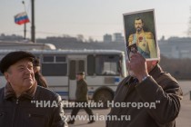 Демонстрация и митинг прошли в честь 96-летия Великой Октябрьской социалистической революции в Нижнем Новгороде