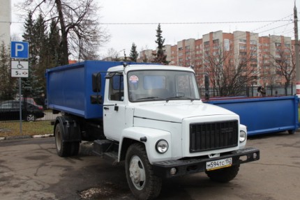Впервые в Нижнем Новгороде будет эксплуатироваться новый автомобиль  с мусорным контейнером объемом 10 куб. м