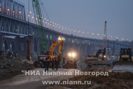 Выездное совещание по строительству дублера Волжского моста в Нижегородской области