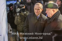 В ходе осмотра плана строительства моста и мостовых подходов