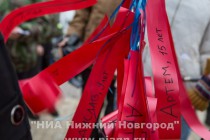 Флэш-моб представителей отряда юных инспекторов движения гимназии № 118