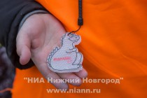 Флэш-моб представителей отряда юных инспекторов движения гимназии № 118