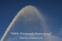 Сброс набранной воды в реку