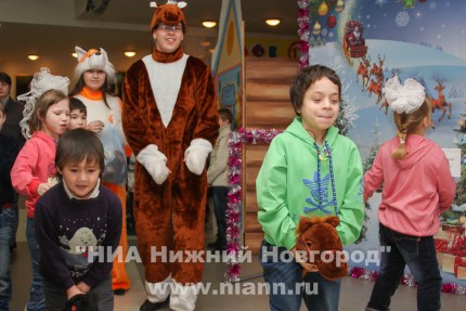Губернаторская елка прошла в Нижегородском цирке