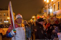 Эстафета Огня XXII Олимпийских зимних игр в Сочи прошла по исторической части Нижнего Новгорода