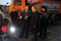 Глава администрации Нижнего Новгорода Олег Кондрашов проверил готовность новой спецтехники к эксплуатации в зимних условиях