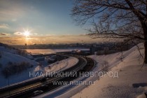 Морозная погода установилась в Нижнем Новгороде