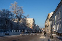 Морозная погода установилась в Нижнем Новгороде