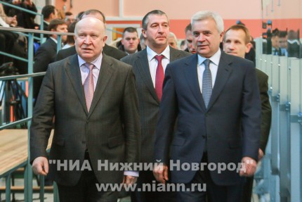 Церемония открытия ФОКа Волжский берег в Кстово Нижегородской области