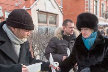 Министр социальной политики региона Ольга Носкова приняла участие в раздаче горячего питания для лиц без определенного места жительства