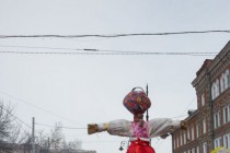 Блиновский разгуляй на ул. Рождественской в Нижнем Новгороде