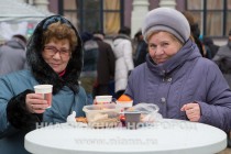 Блиновский разгуляй на ул. Рождественской в Нижнем Новгороде