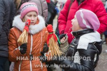 Блиновский разгуляй на ул. Рождественской в Нижнем Новгороде