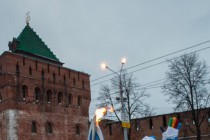 Эстафета Паралимпийского огня прошла в Нижнем Новгороде