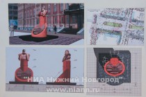 Победителем конкурса стал проект заслуженного художника РФ Виктора Пурихова, архитектор – Владимир Хаберев