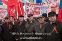 Митинг в поддержку Крыма прошел в Нижнем Новгороде