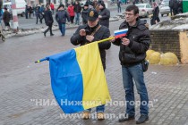 Митинг в поддержку Крыма прошел в Нижнем Новгороде