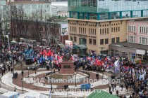 Митинг в поддержку Крыма прошел в Нижнем Новгороде