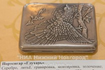 Портсигар Глухарь