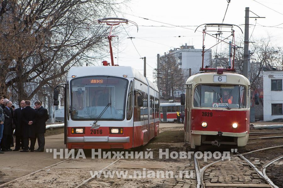 Онлайн табло трамвая 27, город Нижний Новгород, …