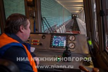 В кабине мотовоза