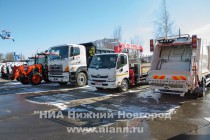 Выставка техники на всероссийском форуме ЖКХ, который 20 марта открылся в Нижнем Новгороде