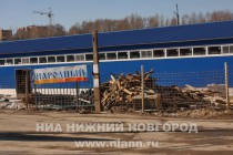 Территория ТЦ Народный в микрорайоне Кузнечиха Нижнего Новгорода