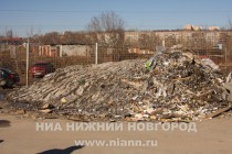 Территория ТЦ Народный в микрорайоне Кузнечиха Нижнего Новгорода