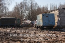 Территория рядом с радиорынком Герц в микрорайоне Кузнечиха Нижнего Новгорода