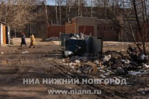 Территория ТЦ Народный в микрорайоне Кузнечиха Нижнего Новгорода